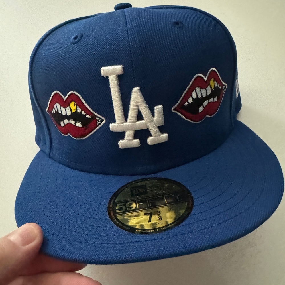Matty Boy Chrome Hearts LA Dodgers 7 3/8 Fitted Hat